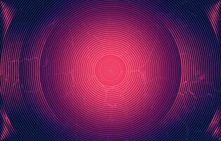 abstract background with red and blue lines circle fingerprint effect, abstract purple background with a spiral design in the center. vector