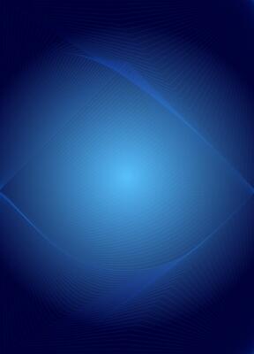 abstract blue background with wavy lines, a blue background with a neon color light effete line template illustration,