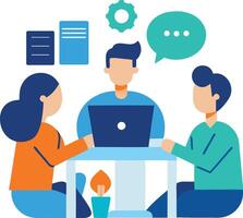 Productivity and Task Management Icons for Efficient Workflow Optimization vector