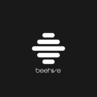beehive icon. beehive black sign on white background. beehive icon for web and app vector