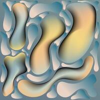 Abstract background with blue, yellow, gray shapes and gradient suitable for digital designs, presentations, web graphics, and marketing materials. vector