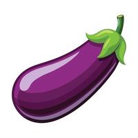 Eggplant illustration for Print and Web Designs vector