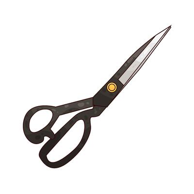Illustration of scissors