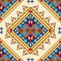 an ethnic pattern with a square design, seamless, geometric ethnic vintage texture, textile, batik fabric texture, asian background, wallpaper, geometry indian, Ethnic abstract ikat art, fabric, cloth vector