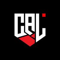 CAL letter logo abstract design. CAL unique design. CAL. vector