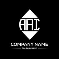 AAI Logo Design typography and Creative Letter Logo Concept. AAI unique design. vector