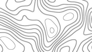 Background of the topographic map. Abstract geographic grid. Topographic map lines, contour background. vector