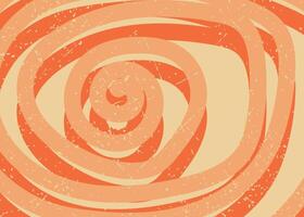 Circular Abstract Retro Background vector