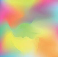 A vibrant, abstract image featuring a colorful gradient background with soft, flowing transitions between shades of blue, green, yellow, orange, and pink. vector