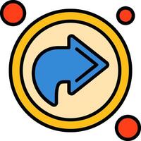 Forward Button Icon Design Symbol vector