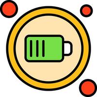 Charge Button Icon Design Symbol vector