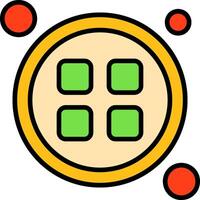 Menu Button Icon Design Symbol vector