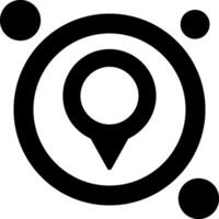 Location pin Button Icon Design Symbol vector