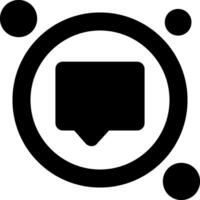 Chat Button Icon Design Symbol vector