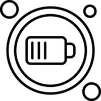 Charge Button Icon Design Symbol vector