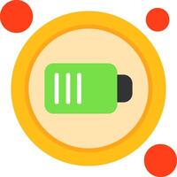 Charge Button Icon Design Symbol vector