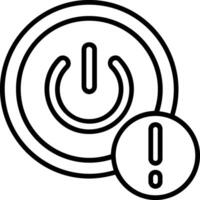 Power Icon Design Symbol vector