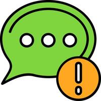 Chat message Icon Design Symbol vector