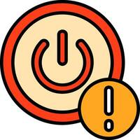 Power Icon Design Symbol vector