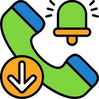 Ringing Icon Design Symbol vector