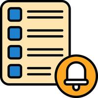 Task List Icon Design Symbol vector