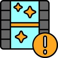 Camera roll Icon Design Symbol vector