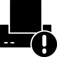 Print Icon Design Symbol vector
