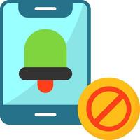 Notifications off Icon Design Symbol vector