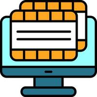 Media Icon Design Symbol vector
