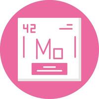 Molybdenum Icon Design vector