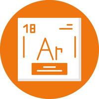 Argon Icon Design vector