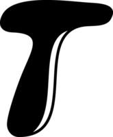 T Alphabet Icon Design vector