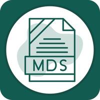 MDS Icon Design vector