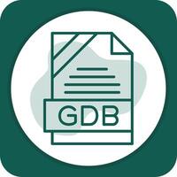 GDB Icon Design vector