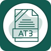 AT3 Icon Design vector