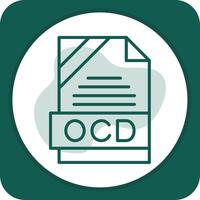 OCD Icon Design vector