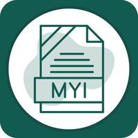 MYI Icon Design vector