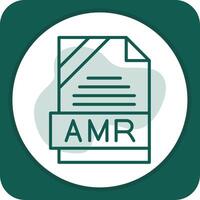 AMR Icon Design vector