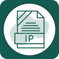 IP Icon Design vector