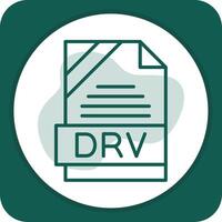 DRV Icon Design vector