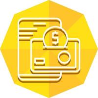 Digital Wallet Icon Design vector