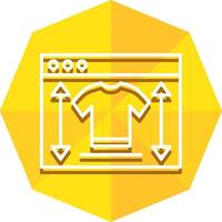 Color Options Icon Design vector