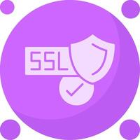SSL Certificate Icon Design vector