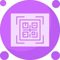 QR Code Icon Design vector