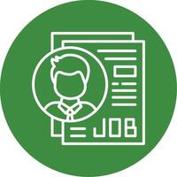 Recruitment Icon Design Symbol vector