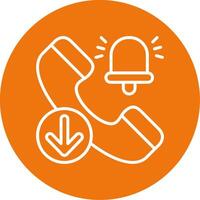 Ringing Icon Design Symbol vector