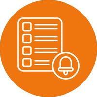 Task List Icon Design Symbol vector