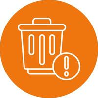 Trash Icon Design Symbol vector