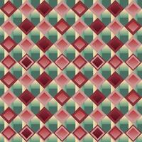 Abstract background with stripes, seamless crisscrossed lines in red and green tones, seamless fabric pattern design. vector