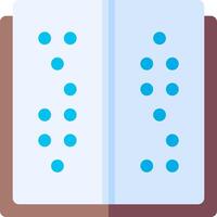 A book with blue dots on it vector